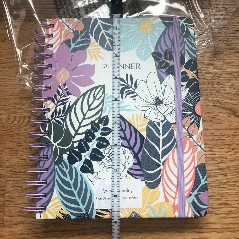 Vera Bradley Planner Palm Floral NWT